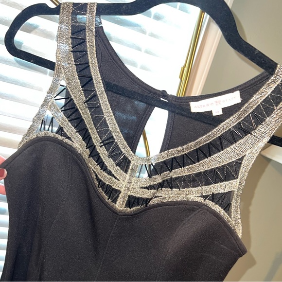 Black and Gold Dress - Picture 6 of 6